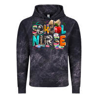 Cloud Black school nurse Vintage Hoodie - NancyCooperArtShop