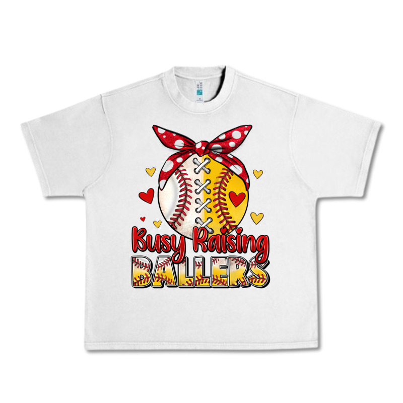 Busy Raising Ballers Urban Heavy Tee by JahusDesignShop | Teevron