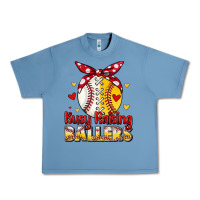 Pebble Blue busy raising ballers Urban Heavy Tee - JahusDesignShop