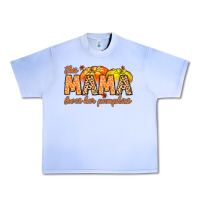 Grape Ice this mama loves her pumpkins Urban Heavy Tee - MaliasSmallBusiness