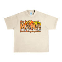 Sandshell this mama loves her pumpkins Urban Heavy Tee - MaliasSmallBusiness