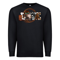 Black western love for cowboys olivia Premium Sweatshirt - OliviaCreatesArt