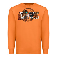 Carrot western love for cowboys olivia Premium Sweatshirt - OliviaCreatesArt