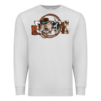 Dove Grey western love for cowboys olivia Premium Sweatshirt - OliviaCreatesArt