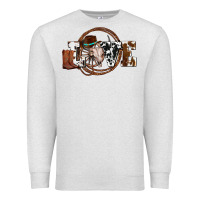 Oatmeal Heather western love for cowboys olivia Premium Sweatshirt - OliviaCreatesArt