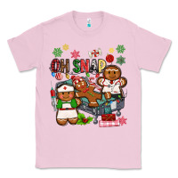Bubblegum Pink oh snap christmas Classic Tee - MaliasSmallBusiness