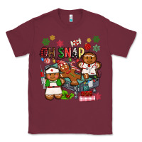 Burgundy oh snap christmas Classic Tee - MaliasSmallBusiness