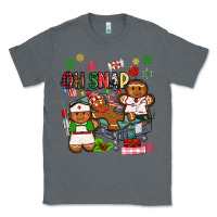 Charcoal Heather oh snap christmas Classic Tee - MaliasSmallBusiness