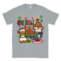 Heather Grey oh snap christmas Classic Tee - MaliasSmallBusiness