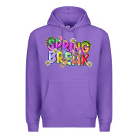 Purple Spring break Easter Day Premium Hoodie - CowGirlArtShop