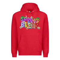 Red Spring break Easter Day Premium Hoodie - CowGirlArtShop