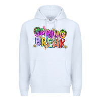 White Spring break Easter Day Premium Hoodie - CowGirlArtShop