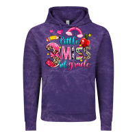 Cloud Purple little miss third grade Vintage Hoodie - NancyCooperArtShop