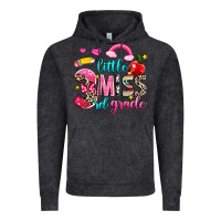 Vintage Black little miss third grade Vintage Hoodie - NancyCooperArtShop