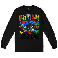 Black autism crusher Long Sleeve Tee - Artiststas