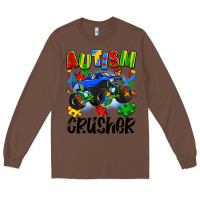 Chestnut autism crusher Long Sleeve Tee - Artiststas