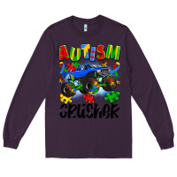 Plum autism crusher Long Sleeve Tee - Artiststas