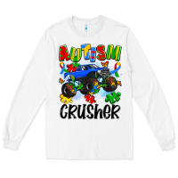 White autism crusher Long Sleeve Tee - Artiststas