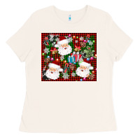 Bone santa christmas Ladies Tee - AdoDesignShop