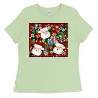 Matcha santa christmas Ladies Tee - AdoDesignShop