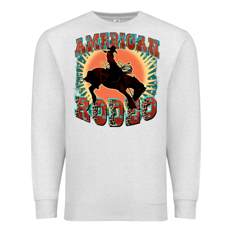 American Rodeo Premium Sweatshirt by FaDigitalArtStudio | Teevron