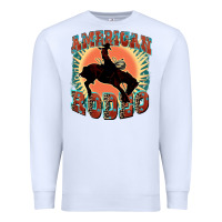 White American rodeo Premium Sweatshirt - FaDigitalArtStudio