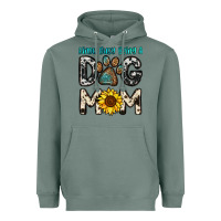 Sage kinda busy being a dog mom Heavyweight Hoodie - OliviaCreatesArt