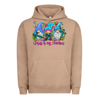 Pigment Burro Jesus Is My Anchor Urban Hoodie - CowhideDigitalArt