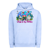 Pigment Grape Ice Jesus Is My Anchor Urban Hoodie - CowhideDigitalArt