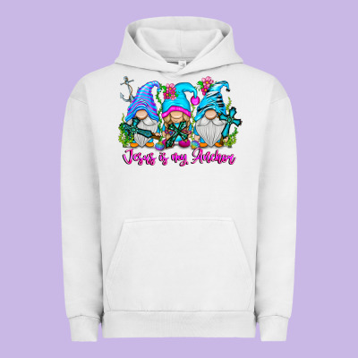 Jesus Is My Anchor Urban Hoodie Designed By Cowhidedigitalart