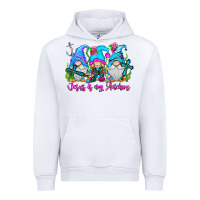 White Jesus Is My Anchor Urban Hoodie - CowhideDigitalArt
