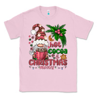 Bubblegum Pink Pink Christmas hot cocoa and christmas movies Classic Tee - NancyCooperArtShop