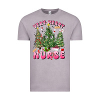 Vintage Zinc very merry nurse Vintage Tee - MaliasSmallBusiness