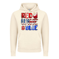 Vintage Artic red wine and blue Vintage Hoodie - MaliasSmallBusiness
