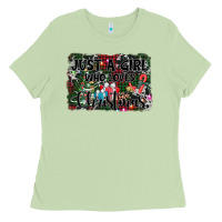 Matcha just a girl who loves christmas Ladies Tee - AdoDesignShop