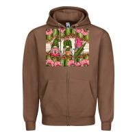 Chestnut cactus gnomies Zipper Hoodie - TumblerDesignByShophia