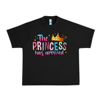 Black The Princess Has Arrived Urban Heavy Tee - MaliasSmallBusiness