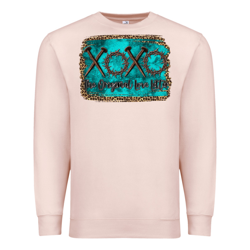 The Original Love Letter Easter Jesus Premium Sweatshirt by OliviaCreatesArt | Teevron