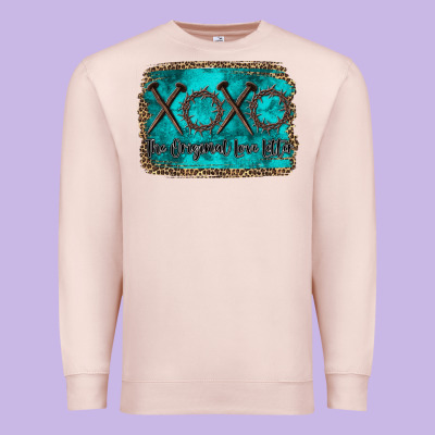 The Original Love Letter Easter Jesus Premium Sweatshirt Designed By Oliviacreatesart