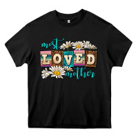 Black most loved mother Heavy Core Tee - AdoDesignShop