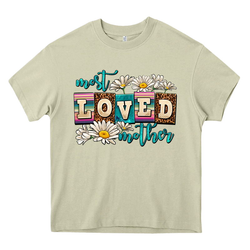 Most Loved Mother Heavy Core Tee by AdoDesignShop | Teevron
