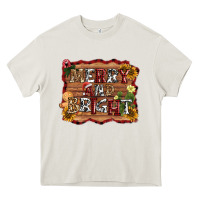 Cream merry and bright Heavy Core Tee - AdoDesignShop