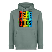 Sage free hugs Heavyweight Hoodie - OliviaCreatesArt