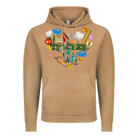 Vintage Camel teacher heart Vintage Hoodie - NancyCooperArtShop