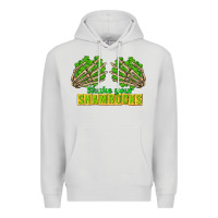 Dove Grey Shake Your Shamrocks St. Patrick's Day Premium Hoodie - CowGirlArtShop
