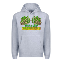 Heather Grey Shake Your Shamrocks St. Patrick's Day Premium Hoodie - CowGirlArtShop