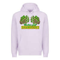 Lilac Shake Your Shamrocks St. Patrick's Day Premium Hoodie - CowGirlArtShop