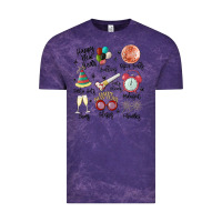 Cloud Purple happy new year Vintage Tee - MaliasSmallBusiness