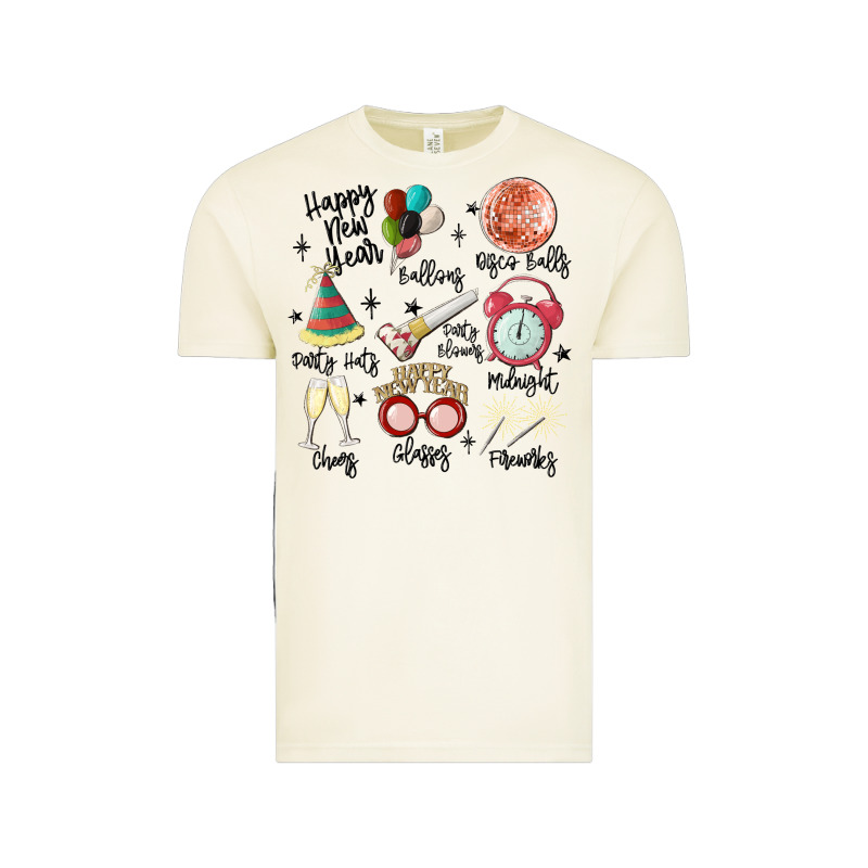 Happy New Year Vintage Tee by MaliasSmallBusiness | Teevron