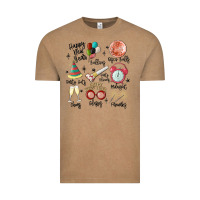 Vintage Coffee happy new year Vintage Tee - MaliasSmallBusiness
